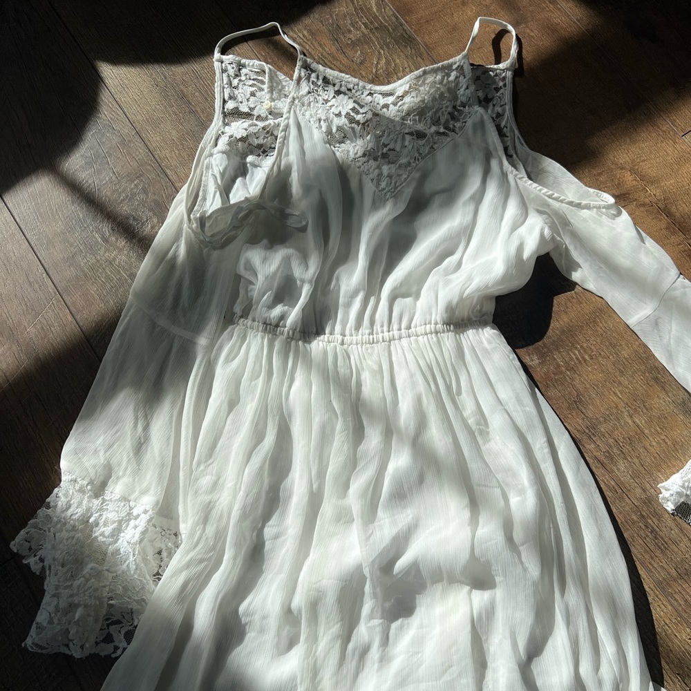 A&F cold shoulder dress
